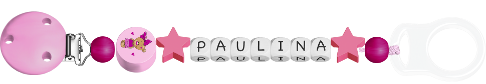 personalisierte Schnullerkette