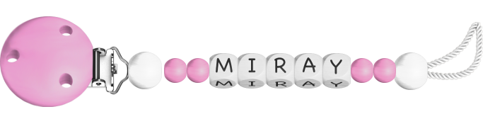 personalisierte Schnullerkette