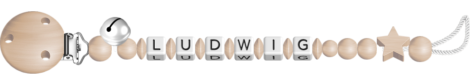 personalisierte Schnullerkette