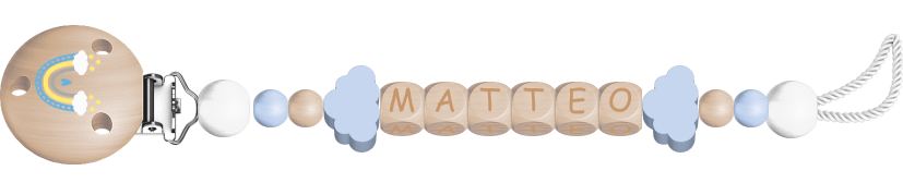 personalisierte Schnullerkette