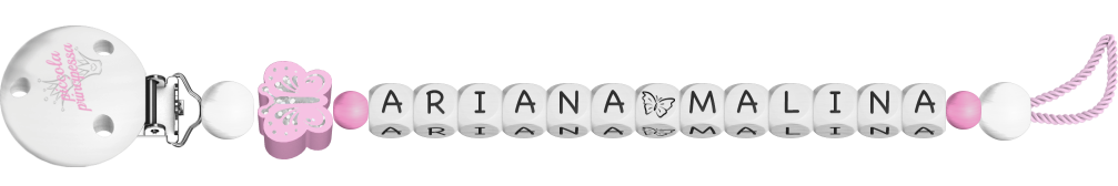 personalisierte Schnullerkette