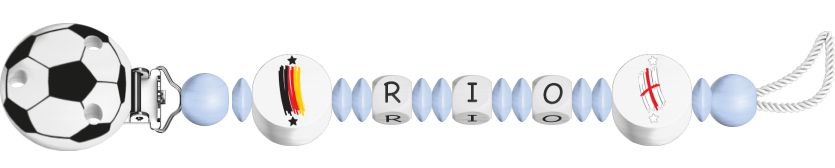 personalisierte Schnullerkette