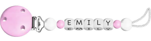 personalisierte Schnullerkette