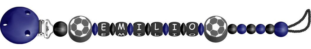 personalisierte Schnullerkette